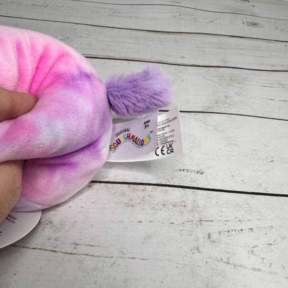 Squishmallows Lola‎ Unicorn 4.5" Plush Valentines Squad NWT Squishmallow - Picture 6 of 6